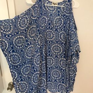 Show Me Your Mumu Cold Shoulder Tunic